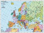 «Политическая карта Европы» 500 шт