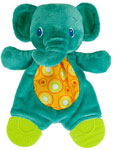 Развивающая игрушка «Самый мягкий друг» с прорезывателями, Слонёнок