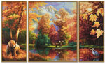 Триптих Осень, 50х80 см