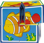 Кубики Морские обитатели