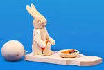 Заяц с морковкой (Биланик)