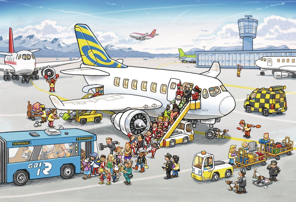 Про самолет на английском. Дети в аэропорту. Аэродром для детей. Самолет иллюстрация. Пассажирский самолет для детей.