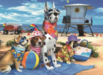 «Собаки на пляже» XXL 100 шт