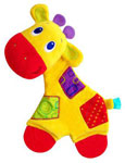 Развивающая игрушка «Самый мягкий друг» с прорезывателями, Жираф