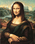 Репродукция «Мона Лиза» Леонардо да Винчи, 40х50 см