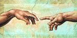 «Сотворение Адама» Микеланджело Буонаротти