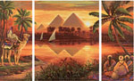 Триптих Пирамиды, 50х80 см