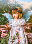 Ангел с бабочкой (180 шт)