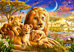 Семья львов (500 шт)