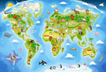 Карта мира (40 шт)