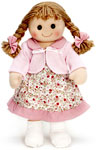 Кукла Сонья (розовый комплект одежды) TEDDYKOMPANIET