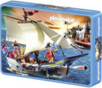 В металлической коробке, Playmobil Отплытие (60 эл.)