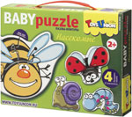 Пазлы-контуры Baby puzzle "Насекомые"