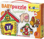 Пазлы-контуры Baby puzzle "Деревенька"