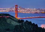 Вид на Сан-Франциско (с глянцевым эффектом)