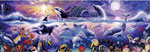 Пазл-панорама "Морские обитатели"