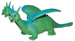 Двуглавый дракон (зеленый)
