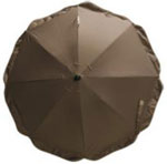 Зонт для коляски универсальный коричневый
