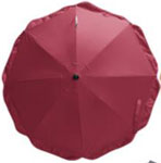 Зонт для коляски универсальный красный