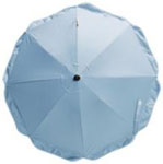 Зонт для коляски универсальный голубой